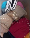 5 kg de tee-shirts, tuniques, pulls divers coloris et imprimés de manches longues pour filles et femmes