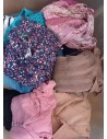 5 kg de tee-shirts, tuniques, pulls divers coloris et imprimés de manches longues pour filles et femmes