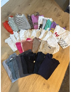 Lot de 33 tshirts femme S