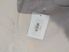 Short beige taille haute