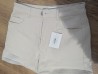 Short beige taille haute